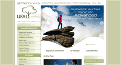 Desktop Screenshot of anklearthritisinstitute.com
